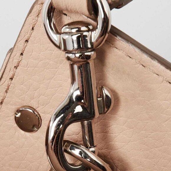 Givenchy Beige Pebbled Calfskin Leather Mini Horizon Tote Bag - Picture 8 of 11